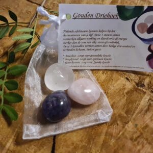 ''De gouden driehoek'' setje.